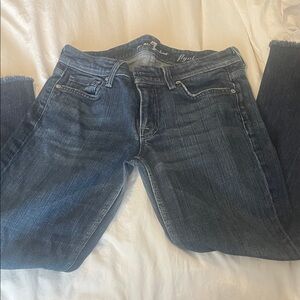7 For All Mankind Indigo Skinny Jeans